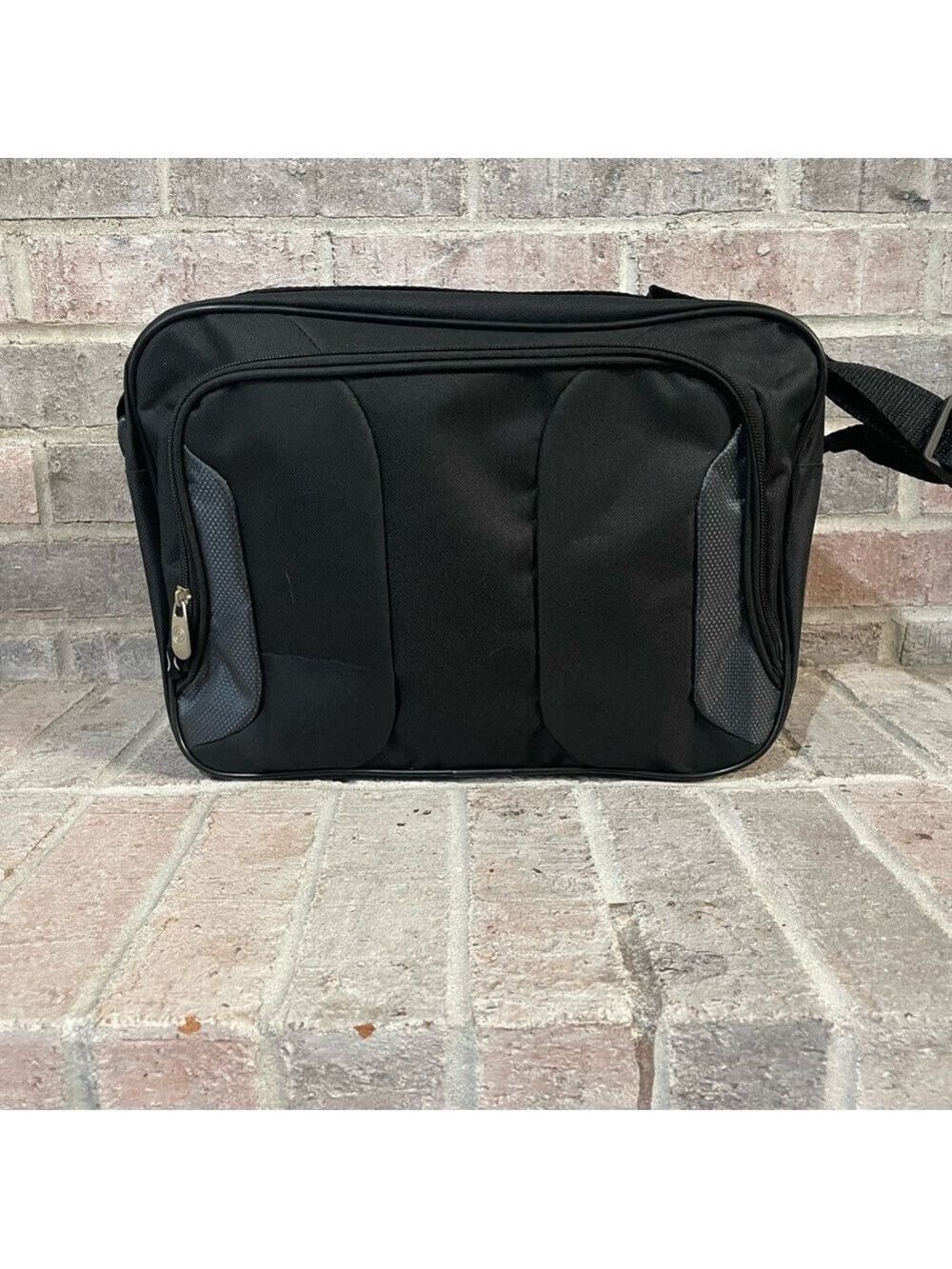 Black and Gray Travel Bag